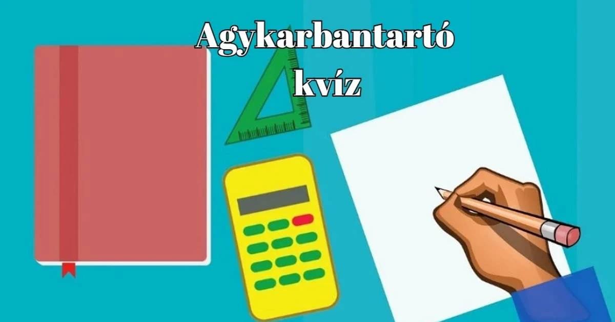 Agykarbantartó kvíz - Ebben a napi kvízben, illik legalább 70 százalékos eredményt elérni