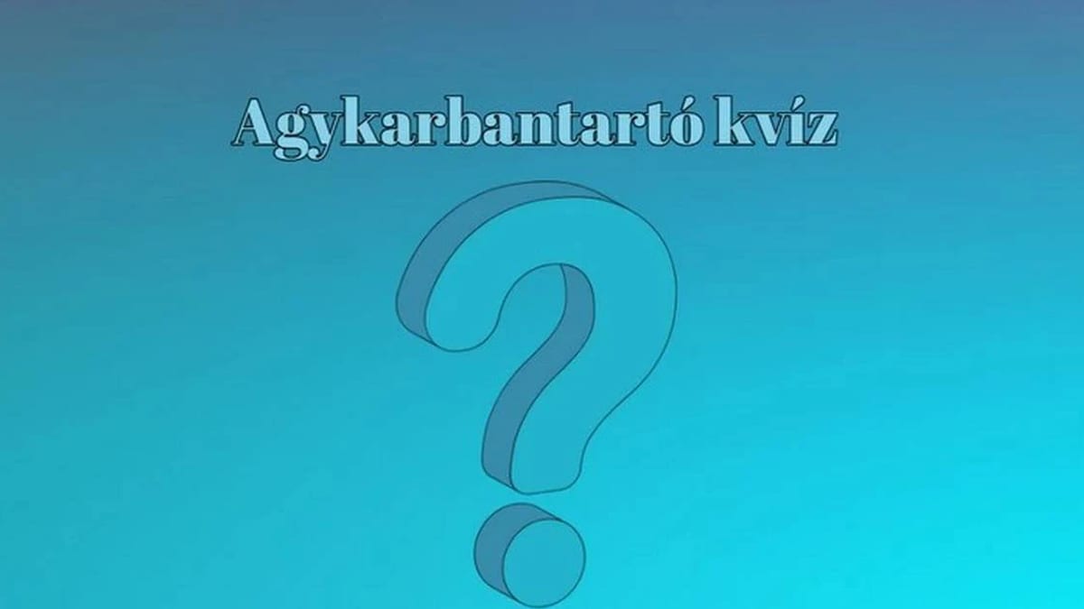 Agykarbantartó - Lássuk, hogy veszed az akadályokat ebben a napi kvízben