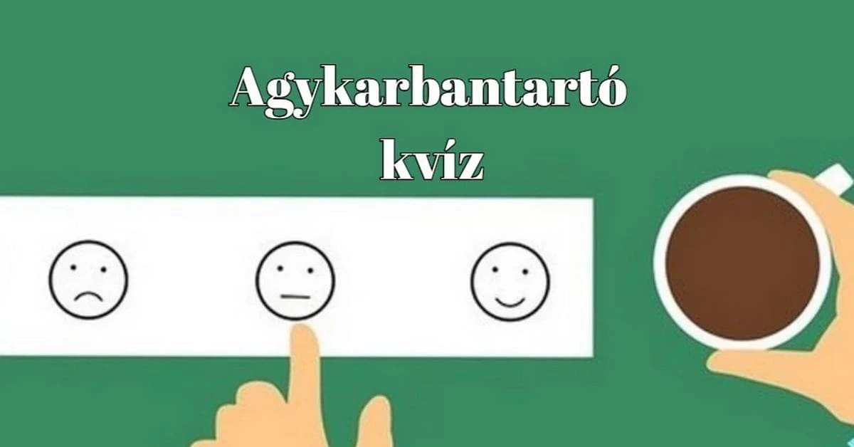 Agykarbantartó napi kvíz - Itt és most próbára teheted a tudásodat