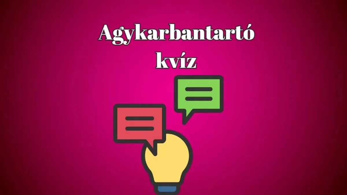 Napi kvíz - A kiváló eredményhez most legalább hat helyes válasz kell