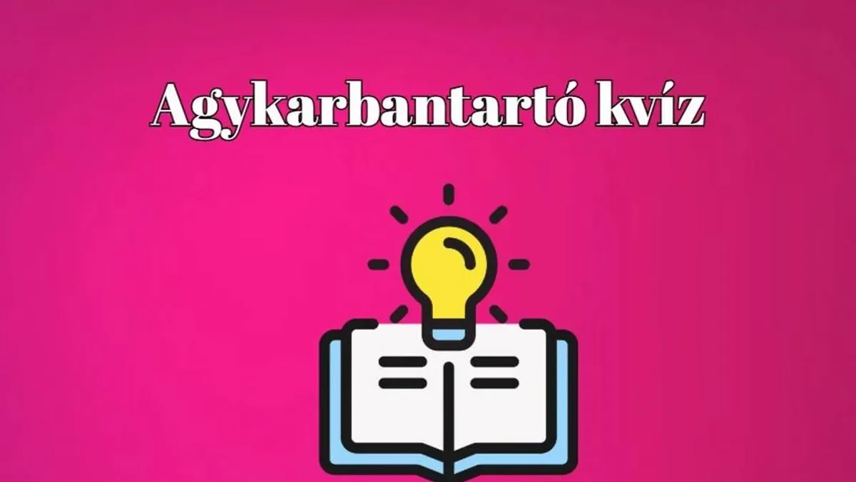 Senkit nem hagyunk a napi kvíz adagja nélkül tengődni. Itt az ellátmány