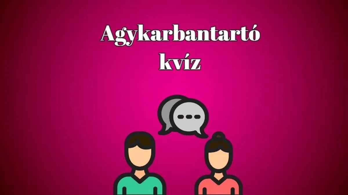 Lehet nyolc kérdéssel zavarni benneteket ma? Napi kvíz