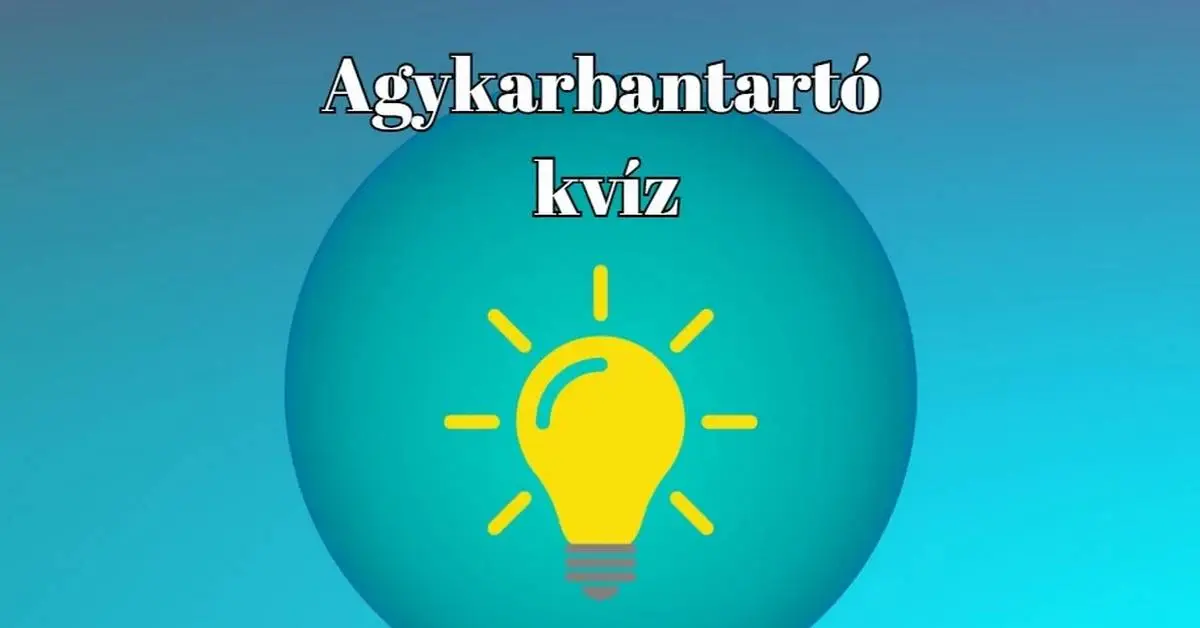 Száz emberből ötven tud legalább 50 pontot elérni ezzel a remek napi kvízzel