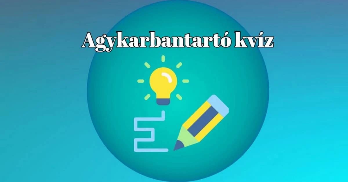 Büszke lehetsz magadra, ha a napi kvízkérdések több mint felére tudod a jó választ