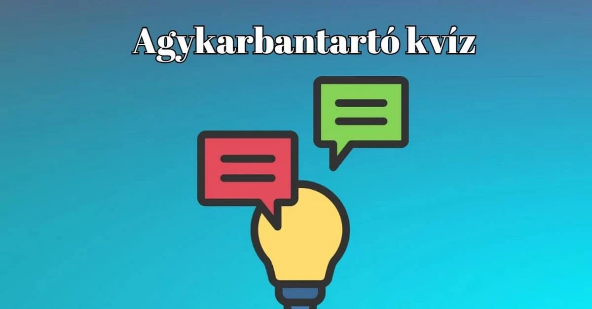Ebben a napi kvízben 10-ből legalább 5 ember eredményes. Neked is menni fog