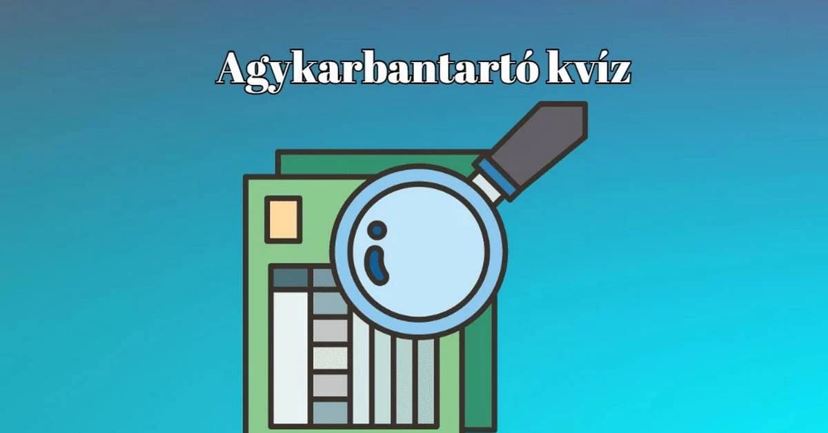 Egy kis szellemi kihívást keresel - Akkor ez a napi kvíz kell neked