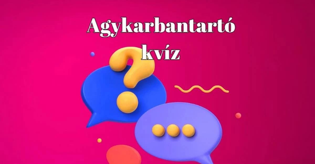 Ez a napi agykarbantartó kvíz 75 %-kal javítja agyad vérkeringését