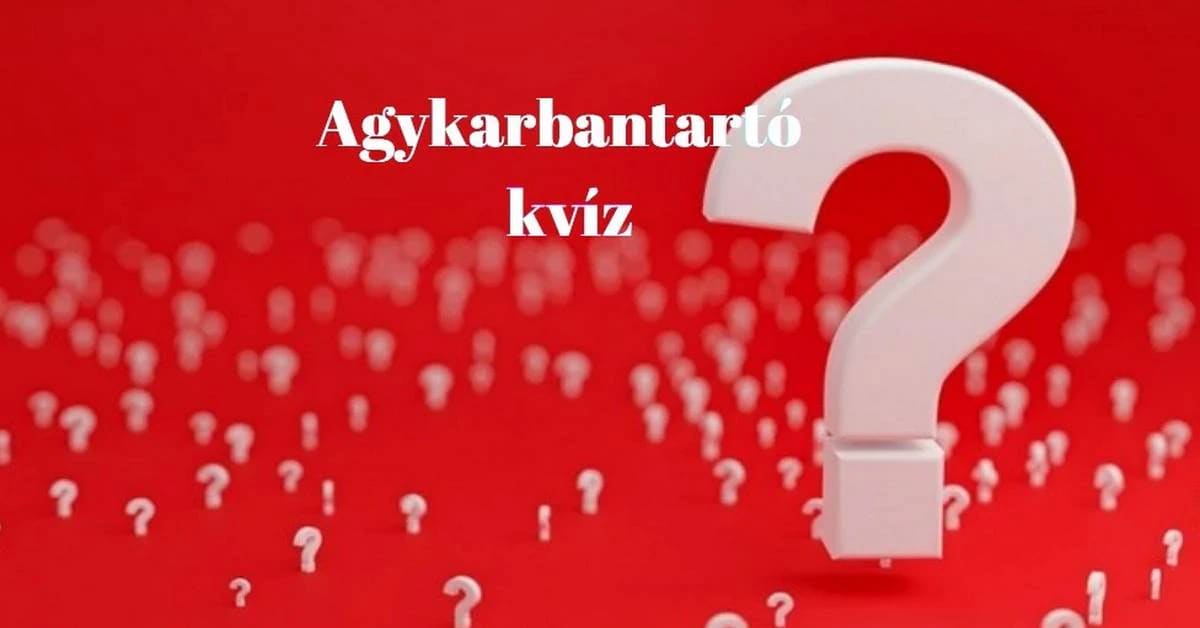 Ez a napi kvíz még a hangulatodra is jótékonyan hat