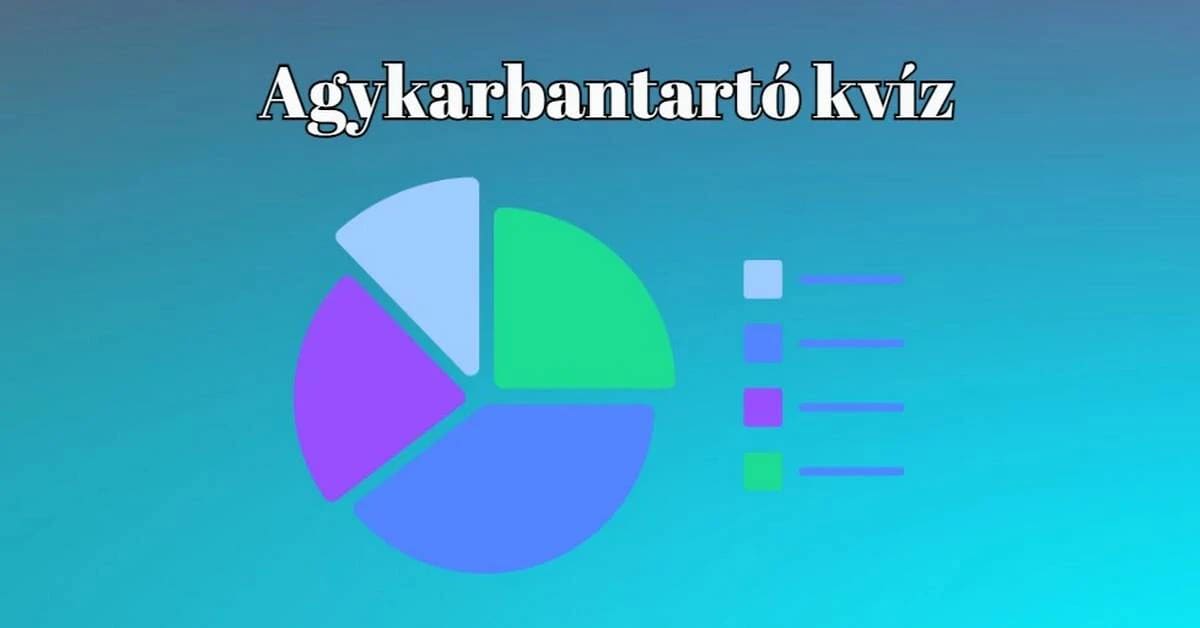 Ezek a napi kvízkérdések mindkét agyféltekédet megdolgoztathatják