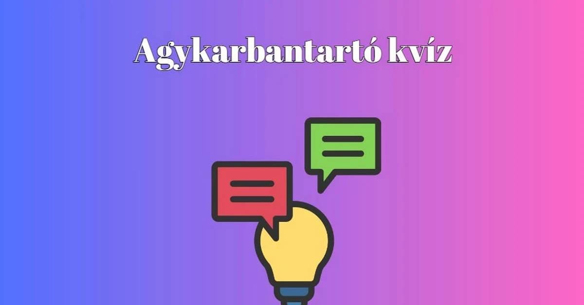 Ezt a napi kvízt nyolcból Nyolcen ajánlják