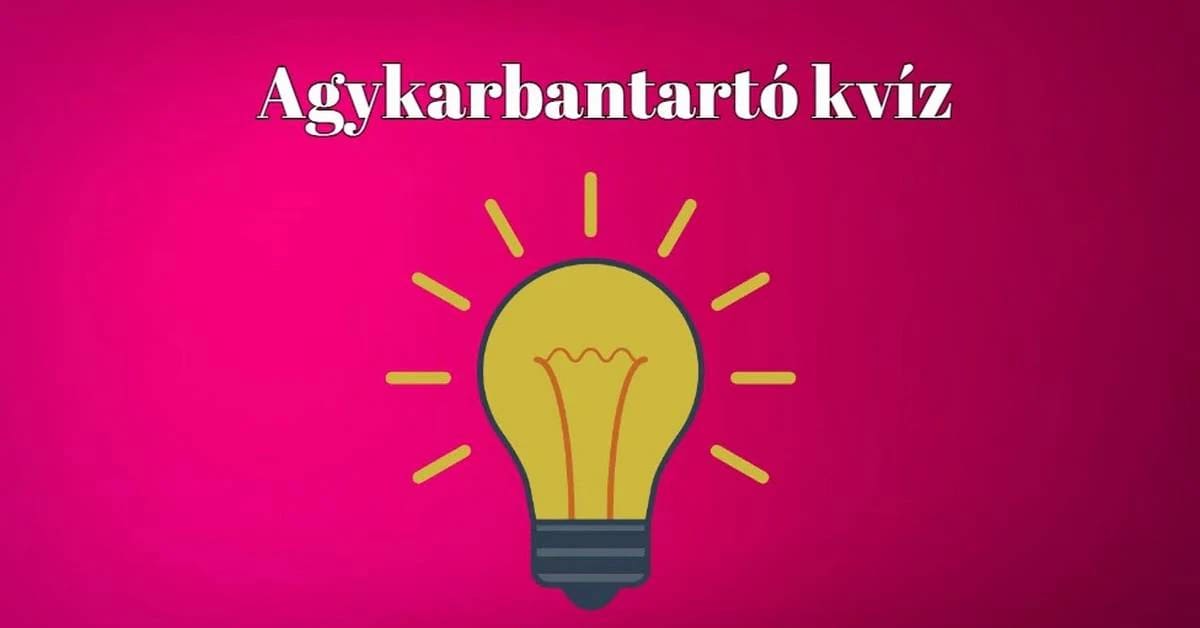 Ezt nem szabad kihagynod! - Agykarbantartó napi kvíz