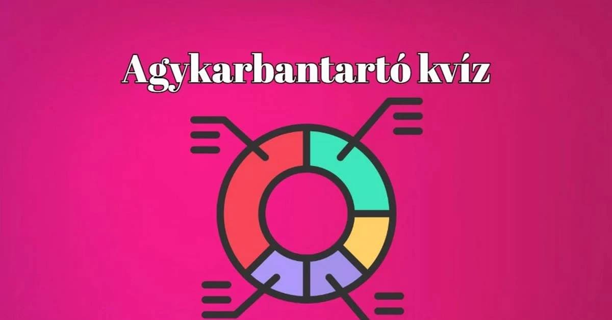 Gyors napi kvízünk a szellem frissen tartását biztosítja ma is