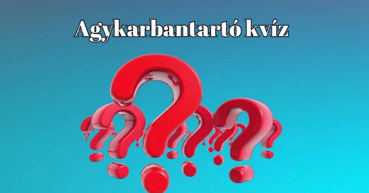 Ha hiányzott egy újabb napi műveltségi kvíz, egy kattintásra vagy tőle