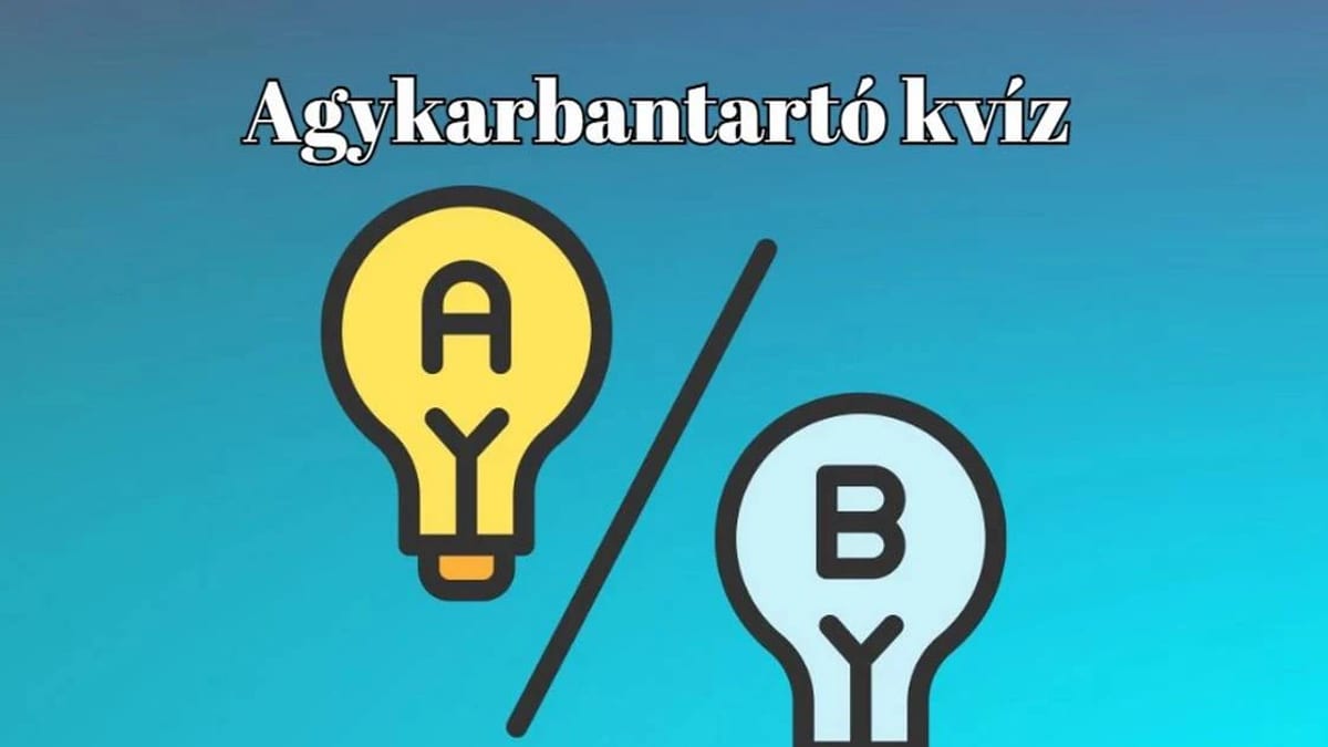 Itt a lazítás ideje a napi kvízzel
