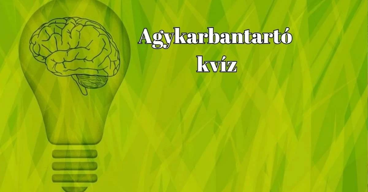 Itt az idő, mozgasd meg az agyad, a napi kvíz következik
