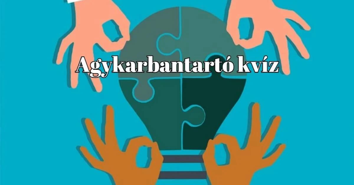 Itt egy friss zsenimágnes napi kvíz, mely szórakoztatva dolgoztatja meg agytekervényeidet