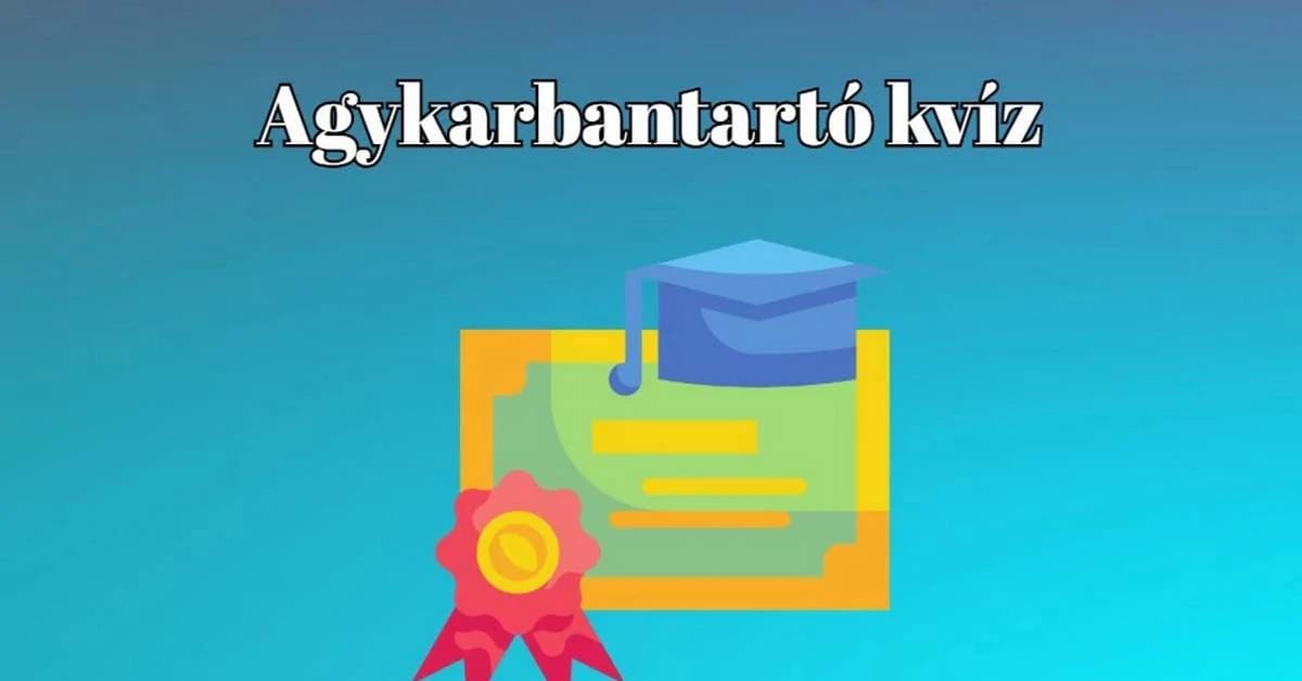 Itt egy remekbe szabott agykarbantartó napi kvíz - Máris játszhatod