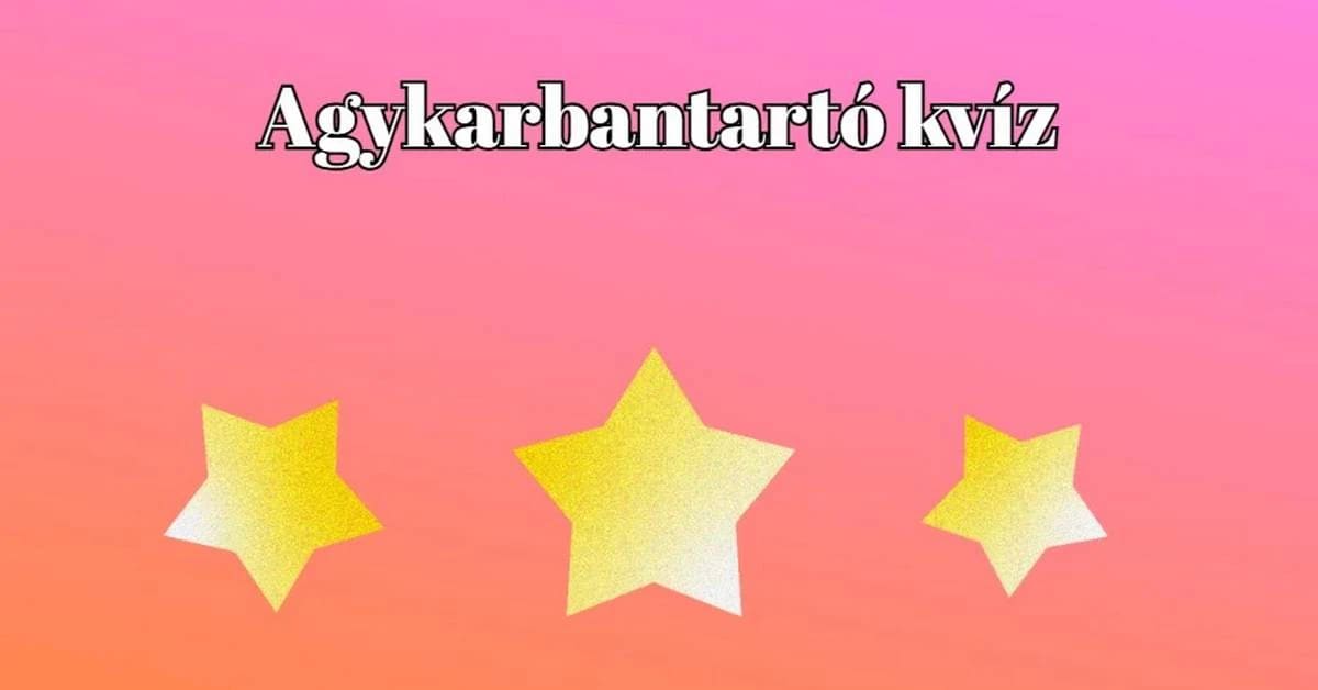 Itt van 8 izgalmas napi kvíz kérdés, amivel tesztelheted tudásod