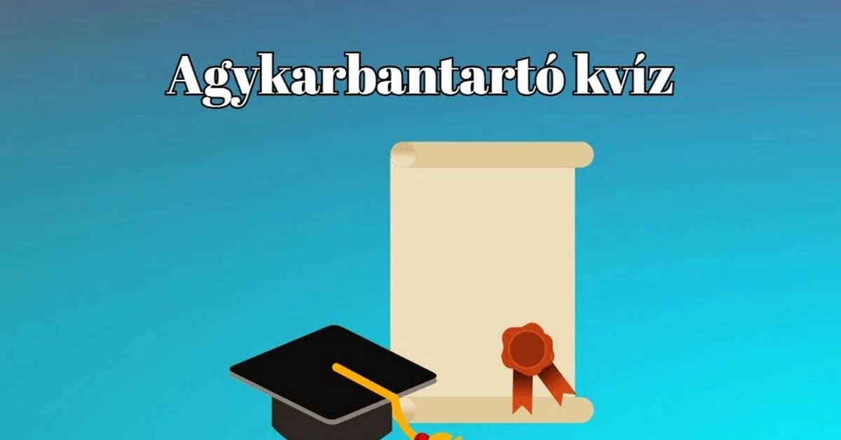 Készen állsz egy újabb szellemi kihívásra? Itt egy friss napi agykarbantartó kvíz