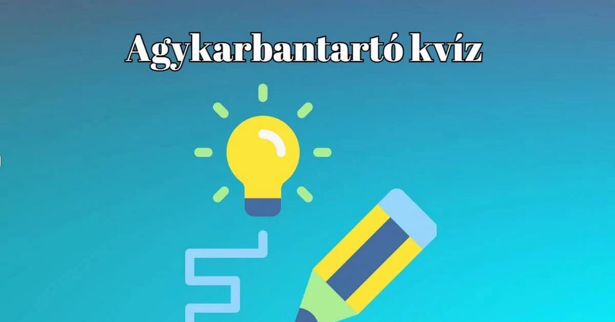 Kiváló agytorna nullától kilencvenkilenc éves korig ez a műveltségi kvíz