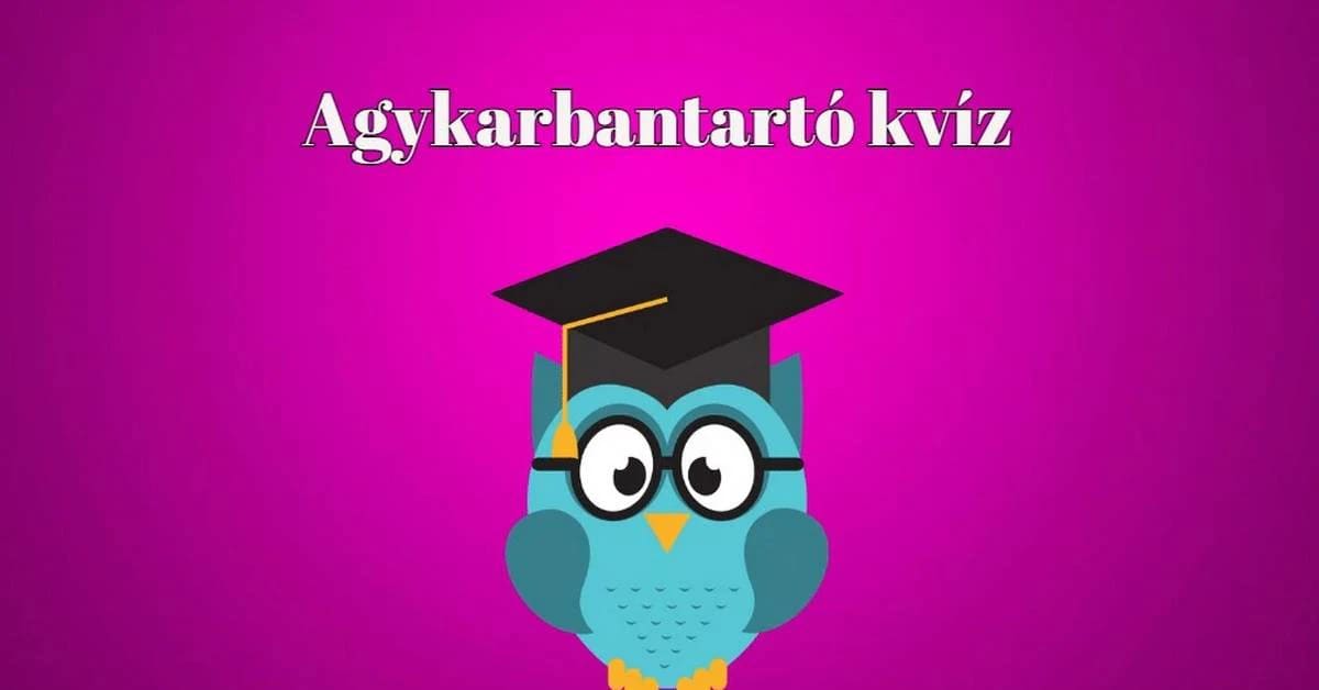 Kvíz percek alatt: 8 kérdés, ami megdolgoztatja az agyadat