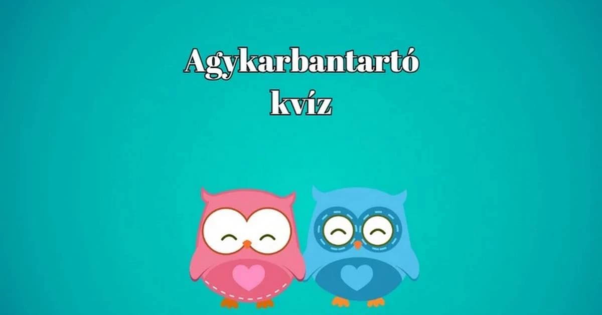 Napi agykarbantartó kvíz - újabb nagyszerű kérdések