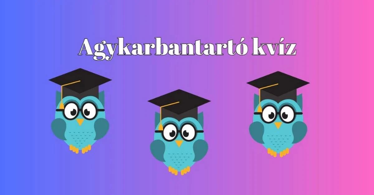 Napi kvíz: Adj helyes választ kérdéseink többségére és tartozz a kiválóságok közé