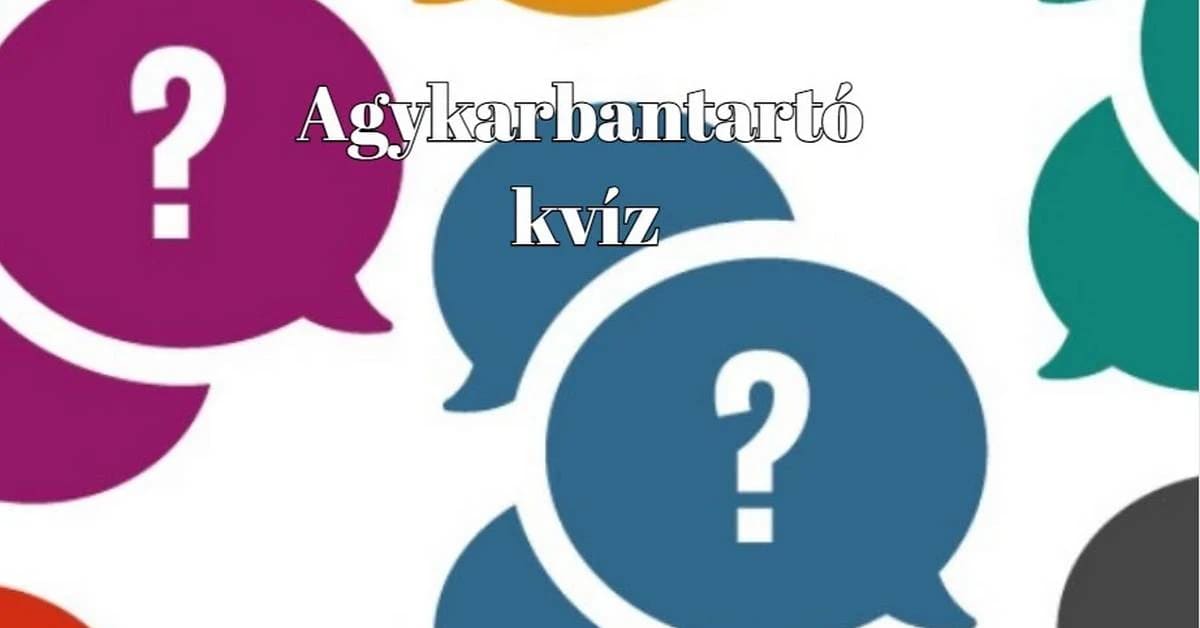Napi kvíz - Csak a legjobbak adnak a 8 kvízkérdésből legalább 7-re helyes választ