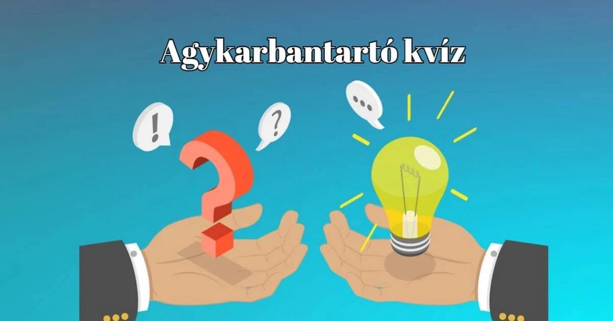Napi kvíz - Ha legalább a kérdések felére helyesen válaszolsz, jobb vagy, mint az átlag