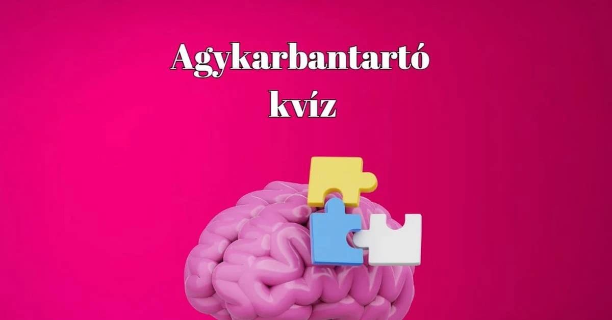 Neked is megy nyolcból legalább öt helyes válasz? Hát persze!