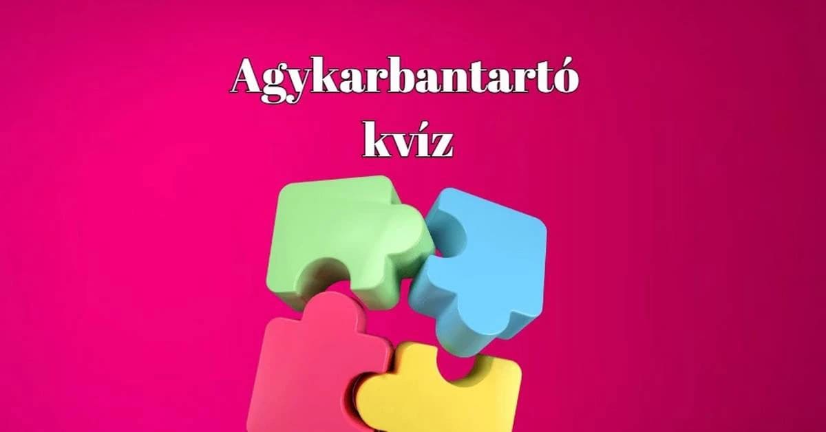 Nyolc kvíz kérdés, amivel garantáltan felpezsdülnek az agytekervények