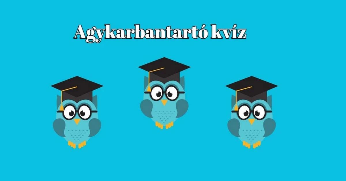 Rossz kedv ellen minimum egy napi kvíz javallott - Például ez