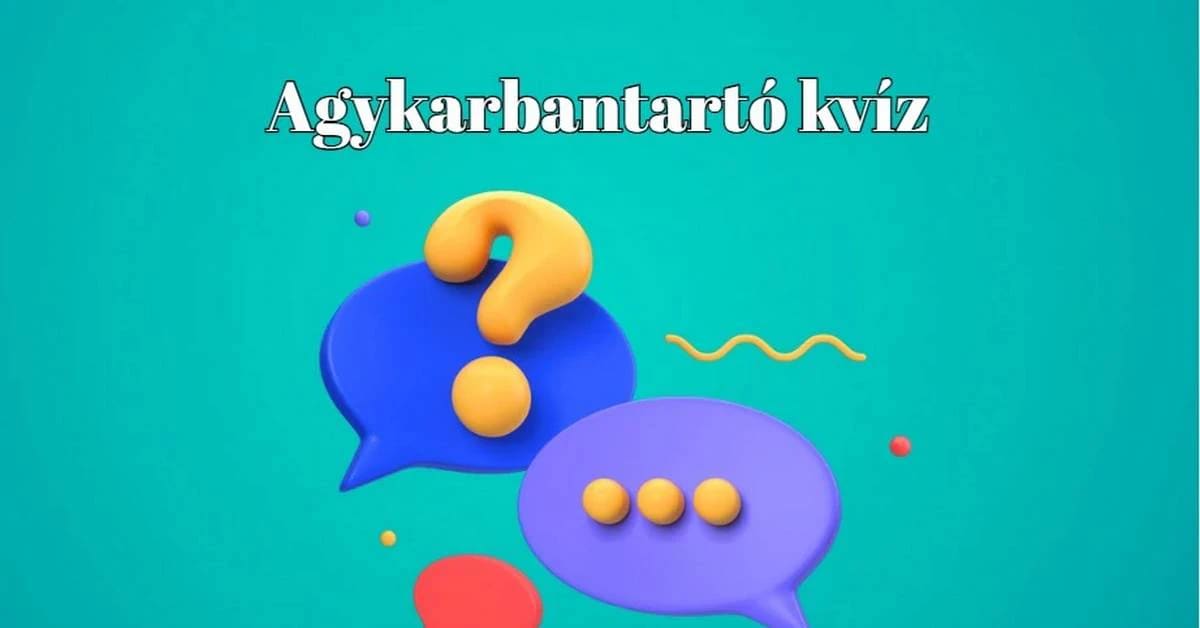 Sikerül helyesen válaszolni erre a 8 általános kvízkérdésre? - Napi kvíz érkezett